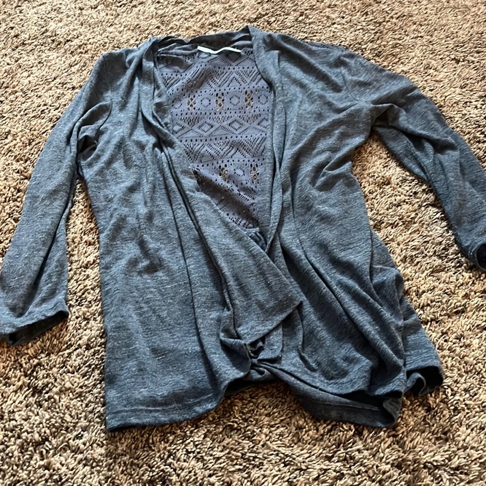 Lacey back cardigan
